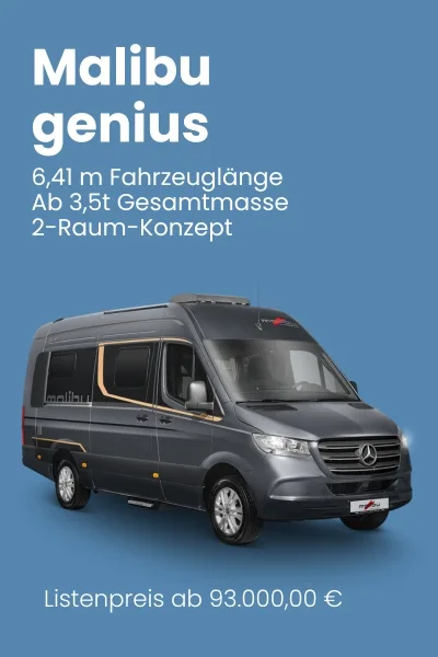 malibu genius camper van reisemobile berens modellbild