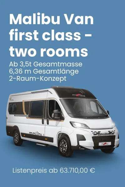 malibu van first class - two rooms modellbild