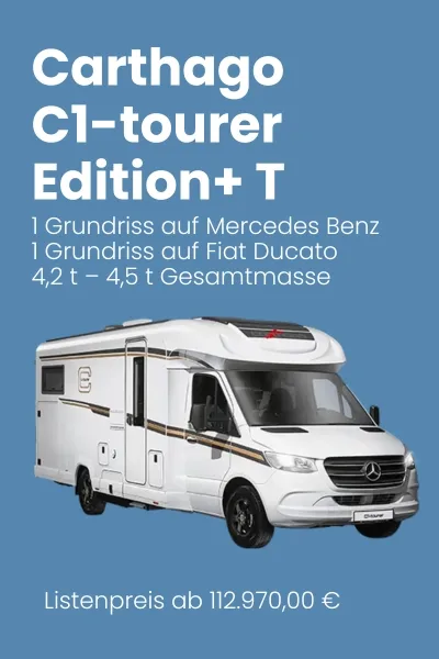 carthago c1 tourer edition + wohnmobil reisemobile berens
