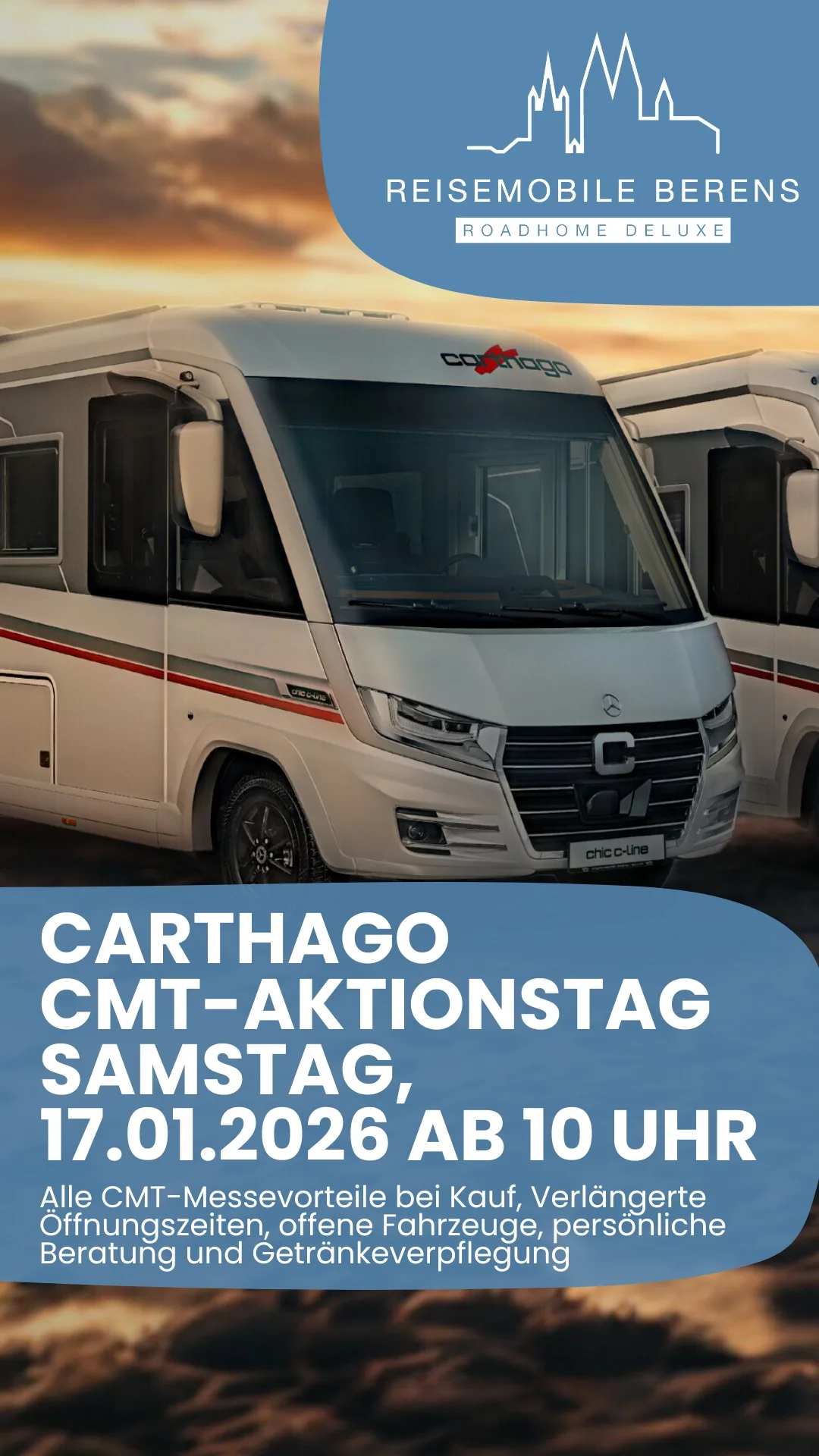 carthago cmt aktionstag bei reisemobile berens am 17.01.2026